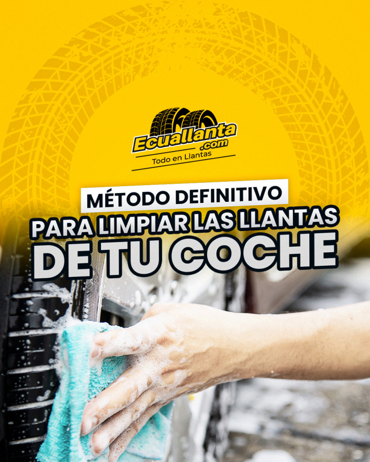 El método definitivo para limpiar las llantas de tu auto