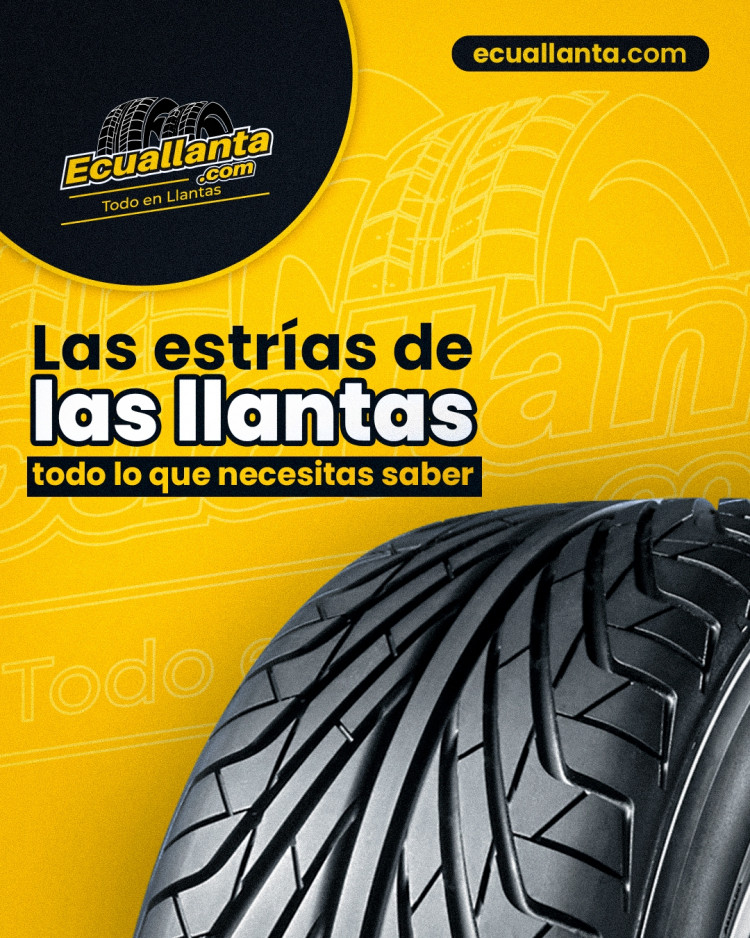 Las estrías de las llantas: todo lo que necesitas saber