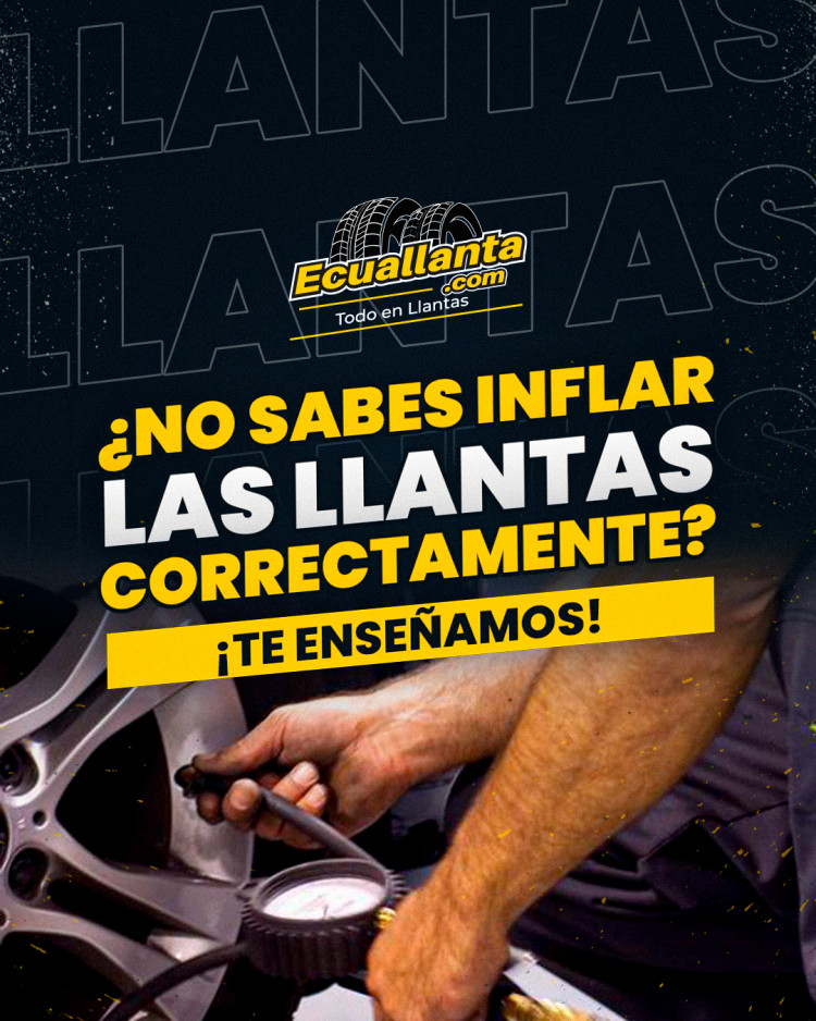 ¿No sabes inflar las llantas correctamente? Aquí te enseñamos
